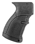 FAB Defense FXAGR47B AGR-47 Ergonomic Rubberized Pistol Grip for AK-47/74/ AKS-74U Krinkov/ ATI Galil Fiberglass Reinfor