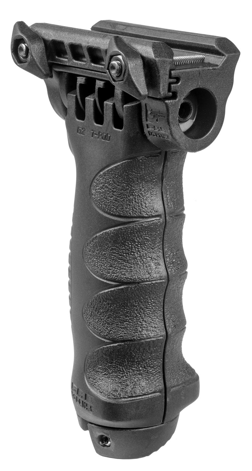 FAB Defense FXTPODG2QR T-Pod G2 Quick Release Foregrip & Bipod Independent Adjustable Legs Black Reinforced Polymer/ 606