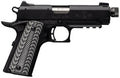 Browning 051821490 1911-22 Black Label Compact SR 22 LR 10+1 4.25" 3.50" Threaded Barrel, Matte Black Serrated Steel Sli