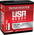 Winchester Ammo WBR22462 Centerfire Rifle  224Valkyrie 62gr Open Tip 100 Per Box/10 Case