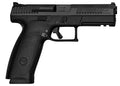 CZ-USA 91540 P-10 F  9mm Luger 19+1 4.50" Black Steel Barrel, Black Nitride Serrated Steel Slide, Black Polymer Frame w/
