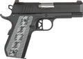 Dan Wesson 01884 EPC  9mm Luger 9+1 4" Stainless Bull Barrel Black Duty Serrated Stainless Steel Slide Black Aluminum Fr