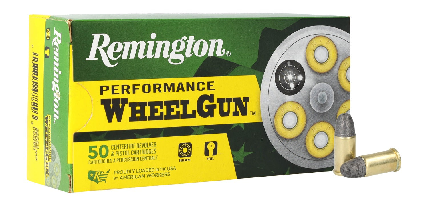 Remington Ammunition 22281 Performance WheelGun  38Special 158gr Lead Round Nose 50 Per Box/10 Case