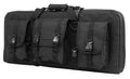 NcStar CVCPD2962B28 VISM Deluxe SubGun Case 28" Black PVC Fabric w/ Exterior Pockets Zippers & Padding for 2 AR or AK Pi