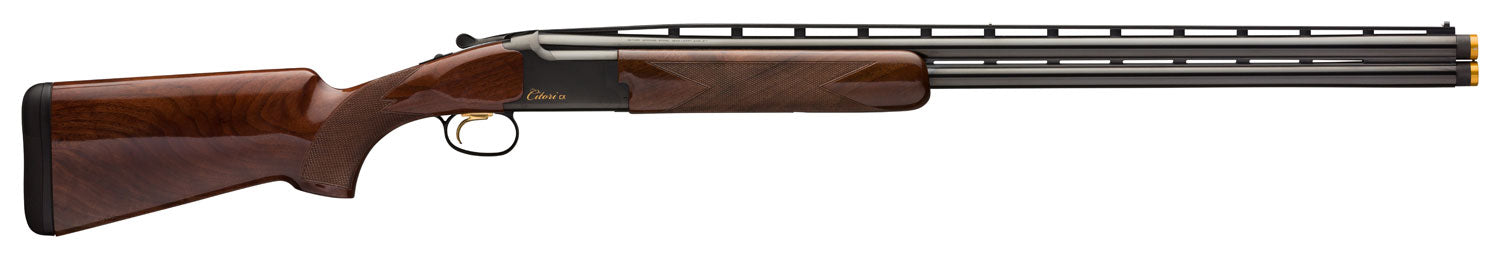 Browning 018115302 Citori CX 12 Gauge 3" 2rd 32" Lightweight Blued Barrels, Gold Accented Receiver, American Black Walnu