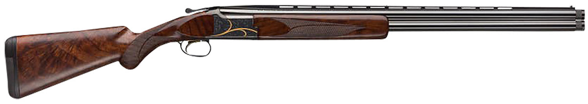 Browning 018117305 Citori Gran Lightning 12 Gauge 3" 2rd 26" Blued Barrels, Engraved Receiver With Gold Accents, America