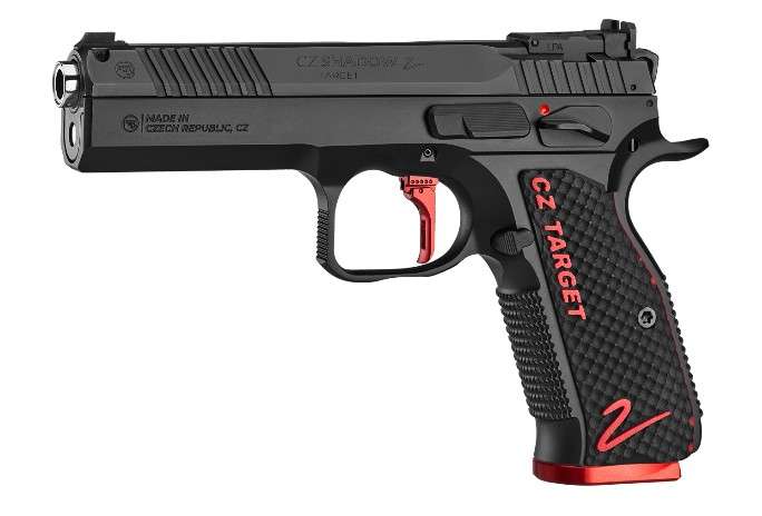 CZ SHADOW 2 TARGET 5" 9MM PISTOL BLACK 2-17RD MAG