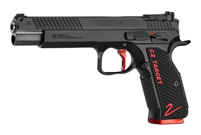 CZ SHADOW 2 TARGET 6" 9MM PISTOL BLACK 2-17RD MAG