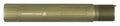 Strike ARCARPRESLICKFDE Receiver Extension Tube  AR Pistol Platform Flat Dark Earth Aluminum AR Carbine