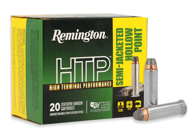 Remington Ammunition 22227 HTP  357Mag 125gr Semi Jacketed Hollow Point 20 Per Box/25 Case