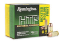 Remington Ammunition 21453 HTP  45ACP 185gr Jacketed Hollow Point 20 Per Box/25 Case