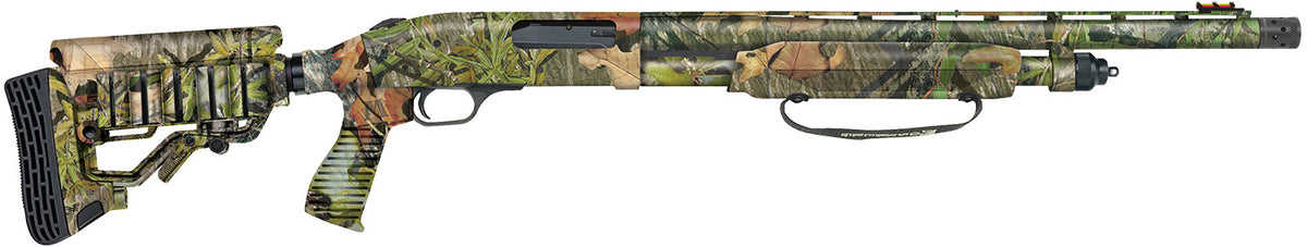 Mossberg 63102 835 Ulti-Mag 12 Gauge 3.5" 5+1 20" Vent Rib Overbored Barrel, Overall Mossy Oak Obsession, 6 Position Sto