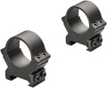Leupold 174079 PRW2 Cross-Slot  Matte Black 1" Low