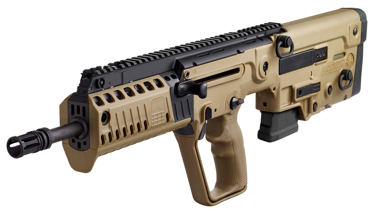 IWI US XFD1610 Tavor X95 5.56x45mm NATO Caliber with 16.50" Barrel, 10+1 Capacity, Flat Dark Earth Metal Finish, Flat Da