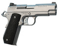 Ed Brown EVOKC9 1911 EVO KC9 9mm Luger 9+1 4" Barrel, Snakeskin Serrated Stainless Steel Bobtail Frame, Serrated Slide w