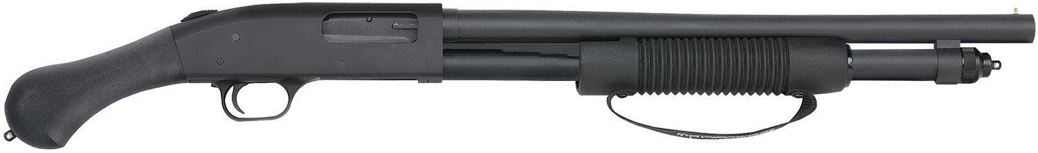 Mossberg 50639 590 Shockwave 12 Gauge Pump 3" 6+1 18.50" Matte Blued Heavy-Walled Barrel, Drilled & Tapped Matte Blued S