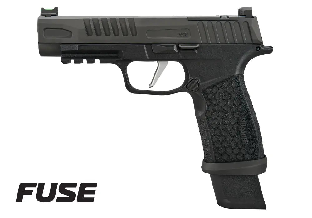 SIG SAUER P365 FUSE 9MM 4.3" BLACK O.R. 1-17RD, 2-21RD