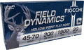 Fiocchi 4570B Field Dynamics  45-70Gov 300gr Hollow Point Flat Nose 20 Per Box/10 Case