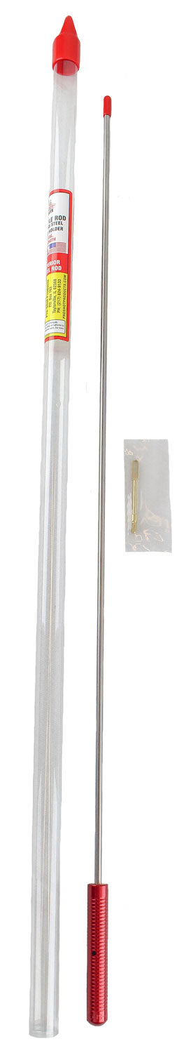 Pro-Shot 1PS262226 Micro-Polished Cleaning Rod .22 - .26 Cal 26" Short Rifle #8-32 Thread 26" Working Length Stainless S
