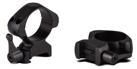 Konus 7406 Steel Rings  Matte Black 1" Quick Release High 0 MOA