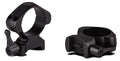 Konus 7409 Steel Rings  Matte Black 30mm Quick Release High 0 MOA