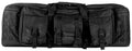 NcStar CVDC2946B42 VISM Double Carbine Case Heavy Duty PVC Nylon w/Padded Center Divider Lockable Zippers Exterior Pocke