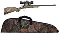 Crickett KSA2163BSC Youth Package 22 LR 1rd 16.12" Blued Barrel/Receiver, Mossy Oak Break-Up Synthetic Stock, Rebounding