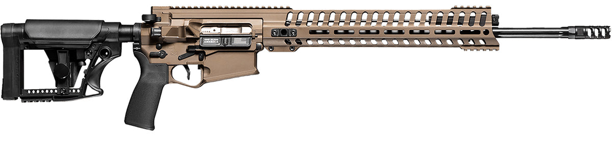 Patriot Ordnance Factory 01565 Revolution Gen4 6.5 Creedmoor 20" 20+1 Burnt Bronze Adjustable Magpul PRS Stock 14.5" M-L