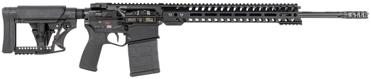Patriot Ordnance Factory 01566 Revolution Gen4 6.5 Creedmoor 20" 20+1 Black Hard Coat Anodized Adjustable Magpul PRS Sto