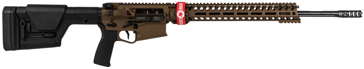 Patriot Ordnance Factory 01567 Revolution DI Gen4 6.5 Creedmoor 20" 20+1 Burnt Bronze Adjustable Magpul PRS Stock 14" M-