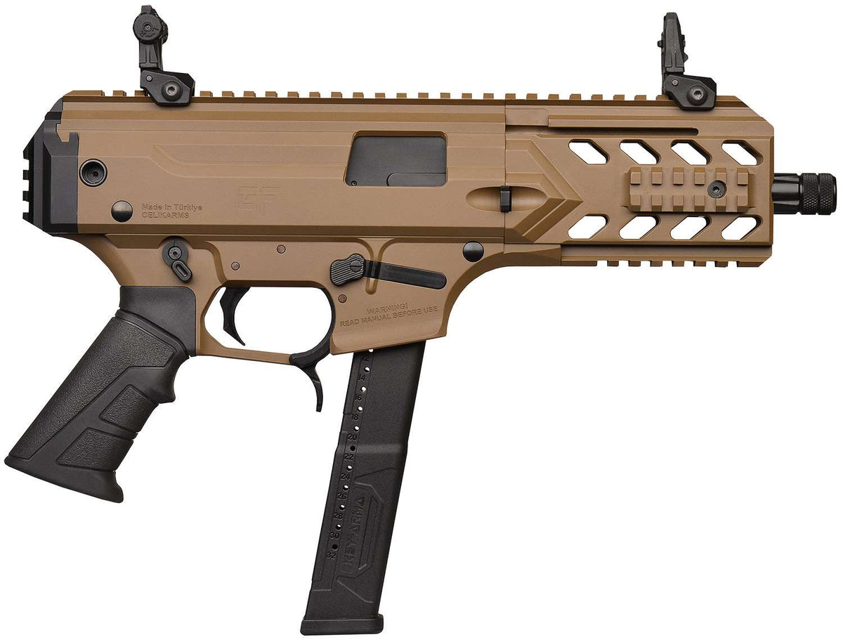 GFORCE ARMS BLADE PISTOL SEMI AUTO 9X19MM 6" BRL FDE
