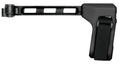 SB Tactical FS1913-01-SB FS1913-01-SB  Side Folding Black Synthetic with 9.60" OAL & Nylon Strap for AR-Platform with 19