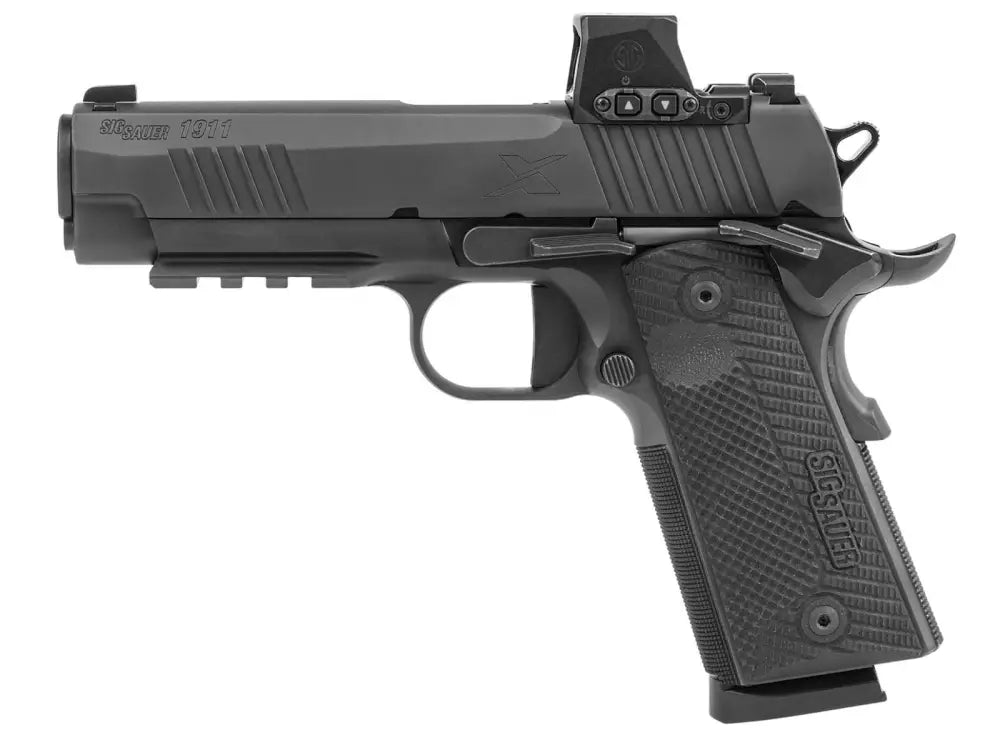 SIG SAUER 1911 X CARRY 45ACP 4.25" BLK ROMEO-X 2-8RD MAGS