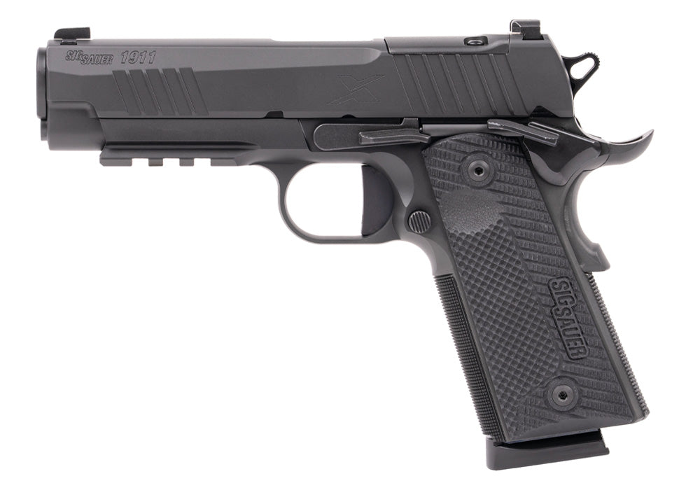 SIG SAUER 1911 X CARRY 45ACP 4.25" BLK ROMEO-X 2-8RD MAGS