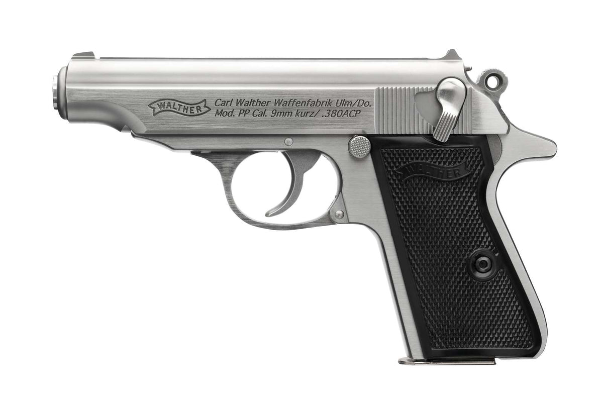 dWALTHER PP STAINLESS 32ACP PSTL 8RD