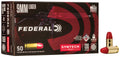 Federal AE9SJPC1 American Eagle Syntech PCC  9mmLuger 130gr Total Syntech Jacket Flat Nose 50 Per Box/10 Case