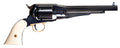Taylors & Company 550778 1858 Remington Sodbuster Uberti 44 Cal 6 Shot Percussion 8" Blued Octagon Barrel, Blued Cylinde