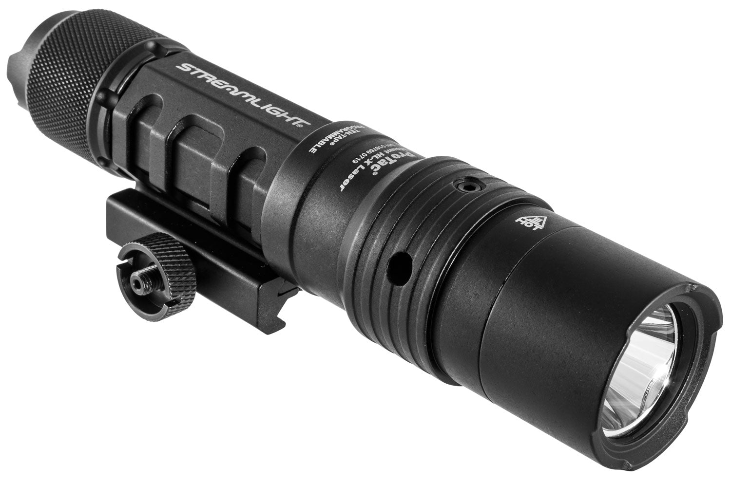 Streamlight 88090 ProTac HL-X Rail Mount Black Anodized Aluminum 60/1000 Lumens, White LED Bulb/Red Laser, 270 Meters Be