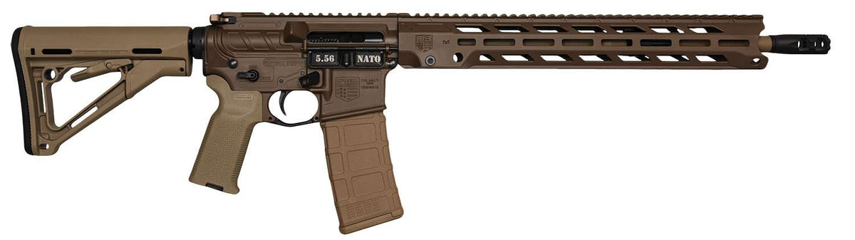 DIAMONDBACK DB15 OBSIDIAN 16" 5.56 RIFLE BRN/FDE
