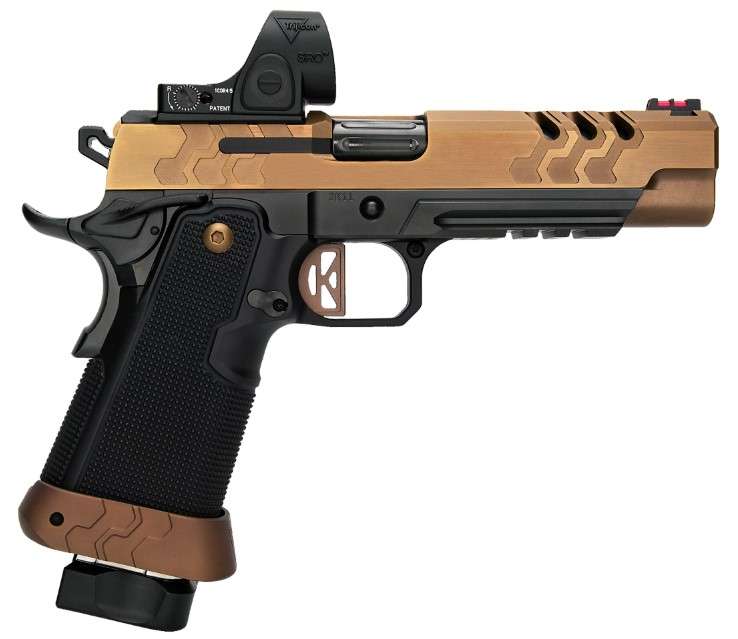 KIMBER 2K11 TARGET O.I. 9MM PISTOL, 5" COYOTE PVD FINISH, GT ...