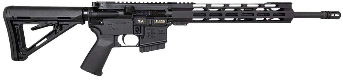 DIAMONDBACK DB15 350 LEGEND 16" RIFLE 15" BLACK M-LOK RAIL