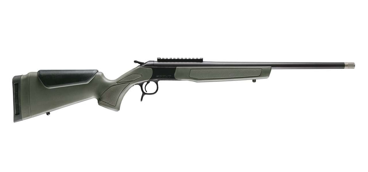 CVA SCOUT 410 SPUR - BLUED | OD GREEN - XX-FULL TURKEY CHOKE - 0 MOA PIC RAIL