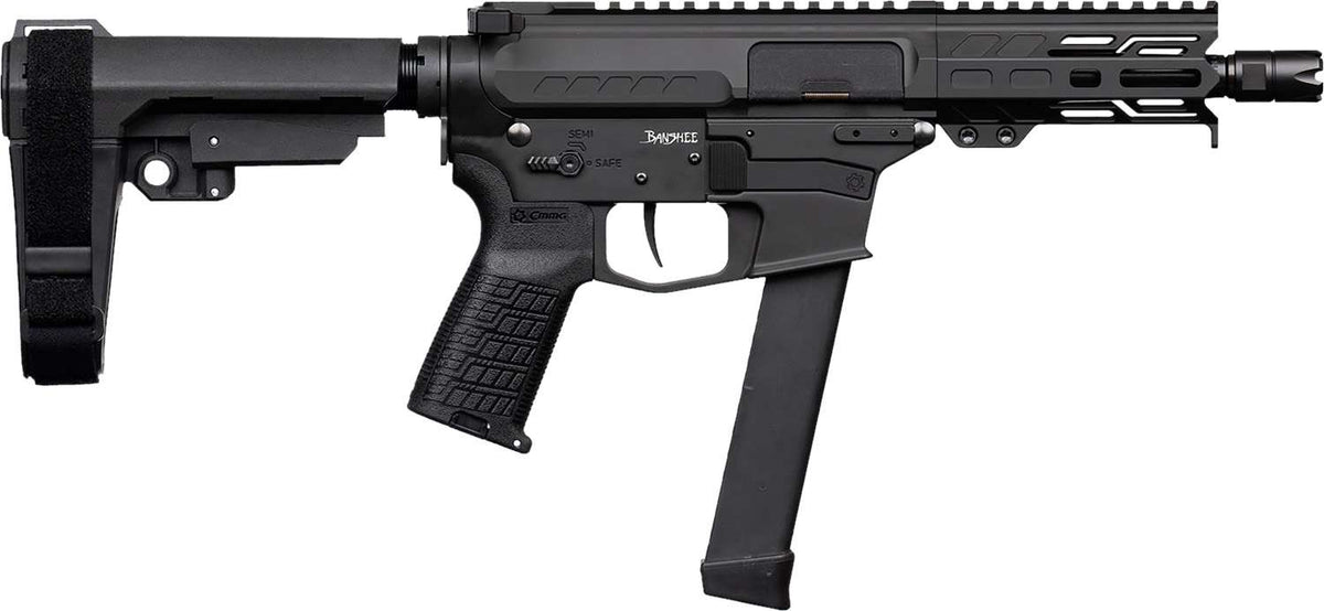 CMMG PISTOL BANSHEE FIXED EJECTOR MKGS 9MM 5" ARMOR BLACK