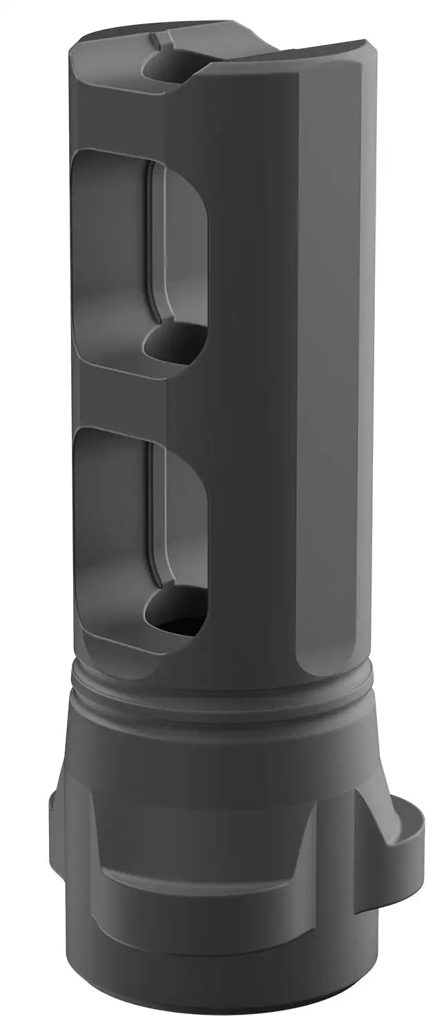 BREEK ARMS GEMINI DUAL-PORT MUZZLE BRAKE FOR BREEK-LOK 3QD  .30 CAL  5/8X24 TPI