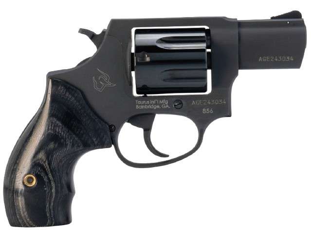 TAURUS GENTLEMANS CARRY 327 327FED REVOLVER POLISHED BLK, BLK LAMINATED GRIPS 6RDS