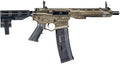 ATI ALPHA MAXX FDE 300BLK PISTOL 7.5"BBL, 7" MLOK, BLADE BRACE, FLIP UPS 1-30RD MAG