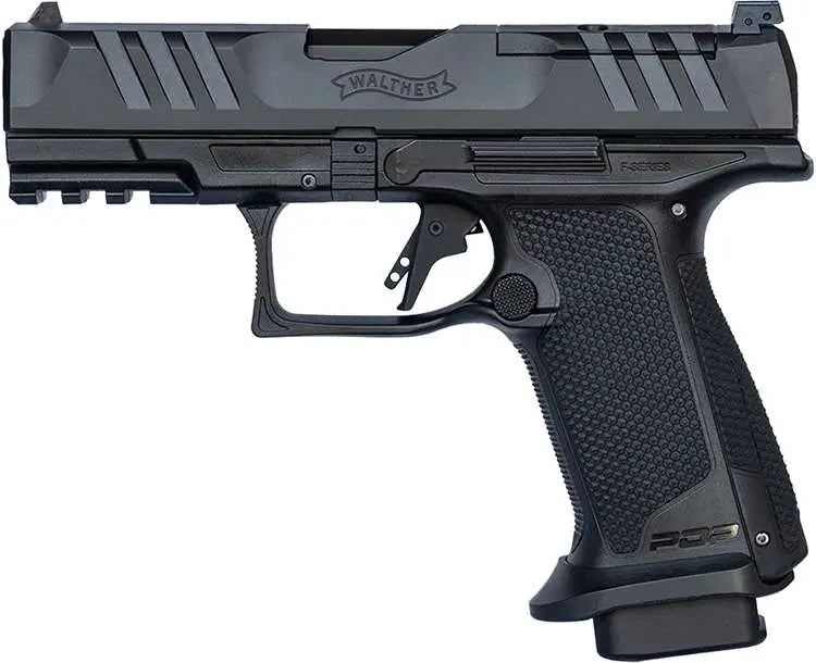 WALTHER PDP F-SERIES PRO E 9MM PISTOL 4" BLACK 3-10RD MAGS