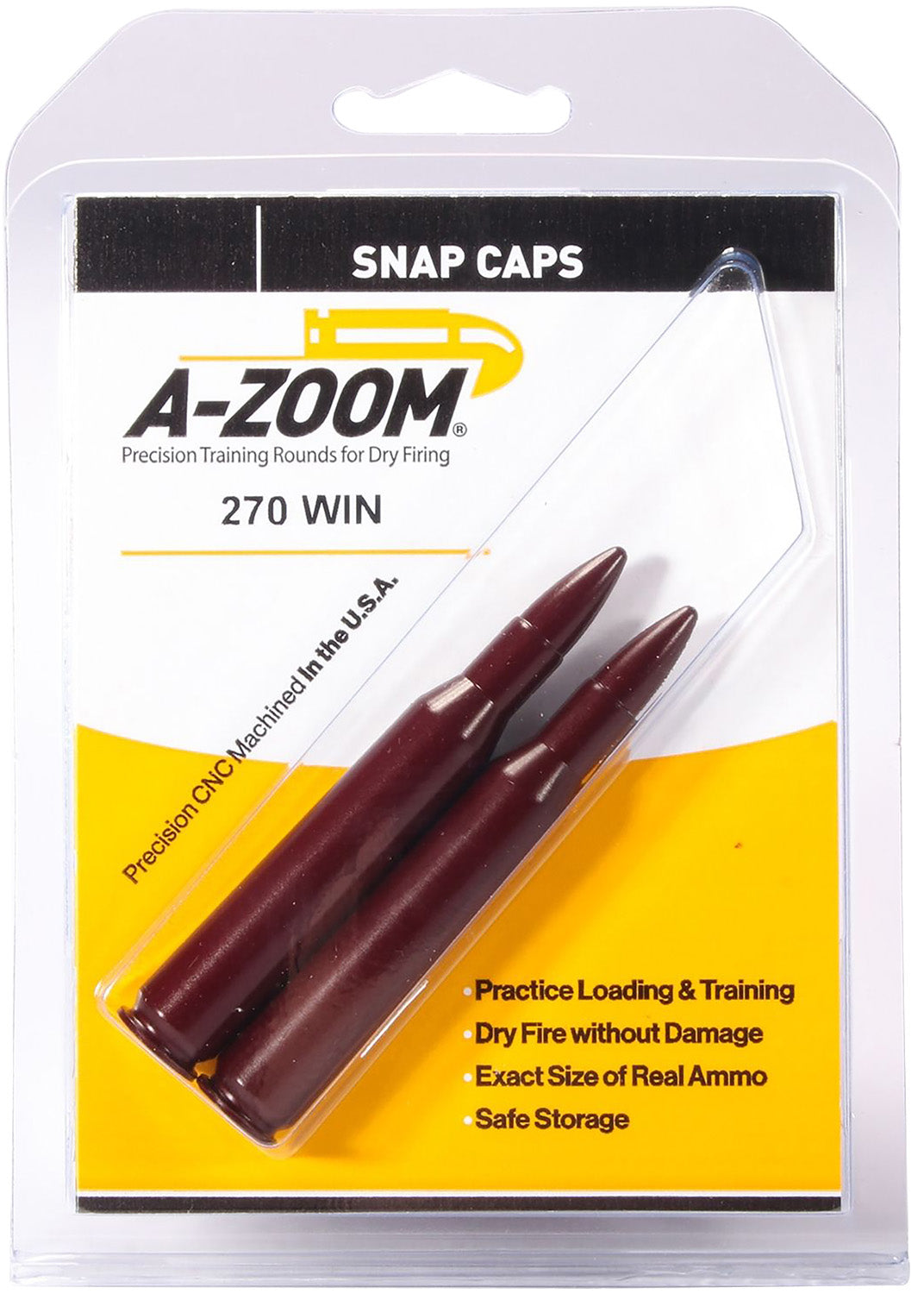 A-Zoom 12224 Rifle Snap Cap 270Win 2Pack