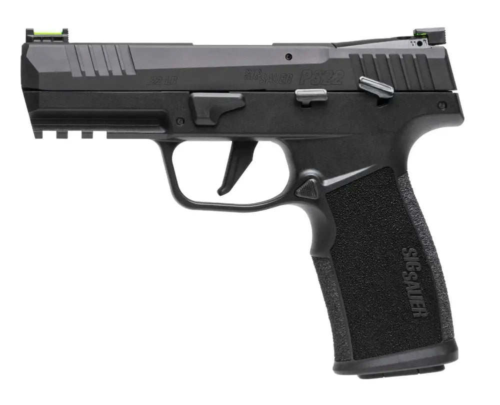 SIG SAUER P322 22LR PSTOL BLACK, OPTIC RDY, 2-10RD CALI COMPLIANT