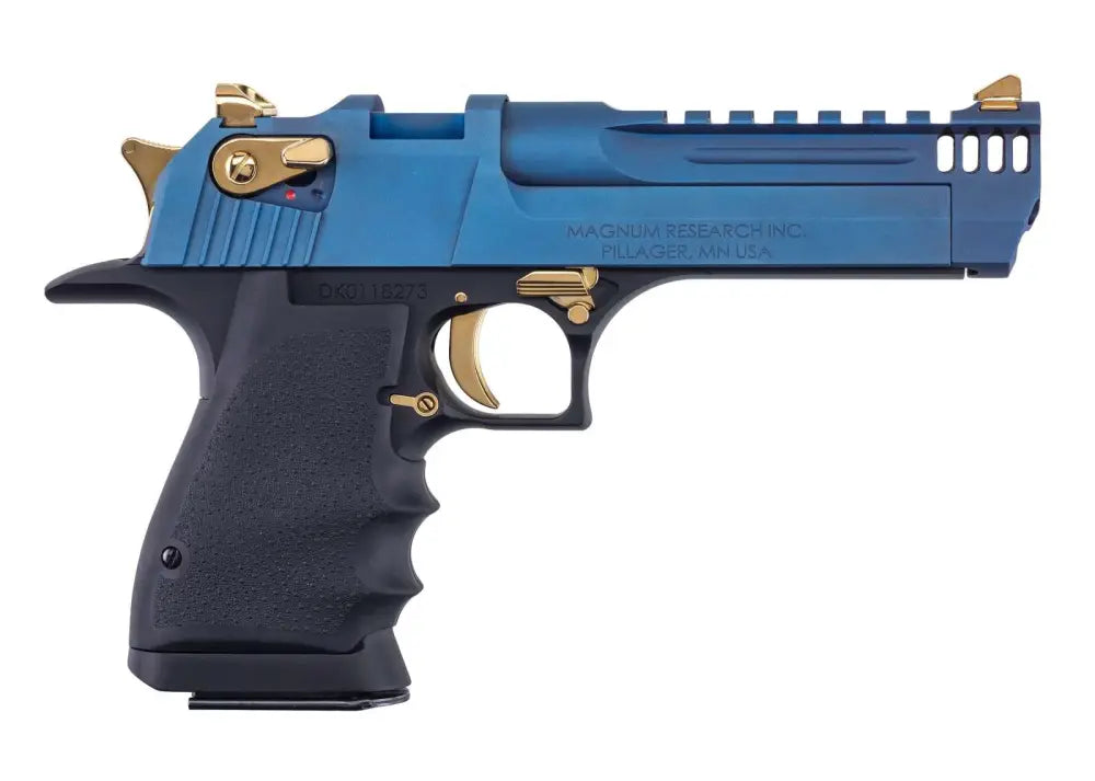 MGNM RSRCH LT WEIGHT DE44 PSTL CARBO BLUE/GOLD APPTMNTS 5" BARREL